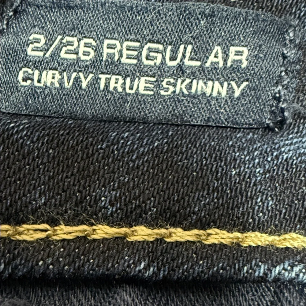 GAP Women's Denim Blue Curvy True Skinny Jeans - 26 - Picture 3 of 7